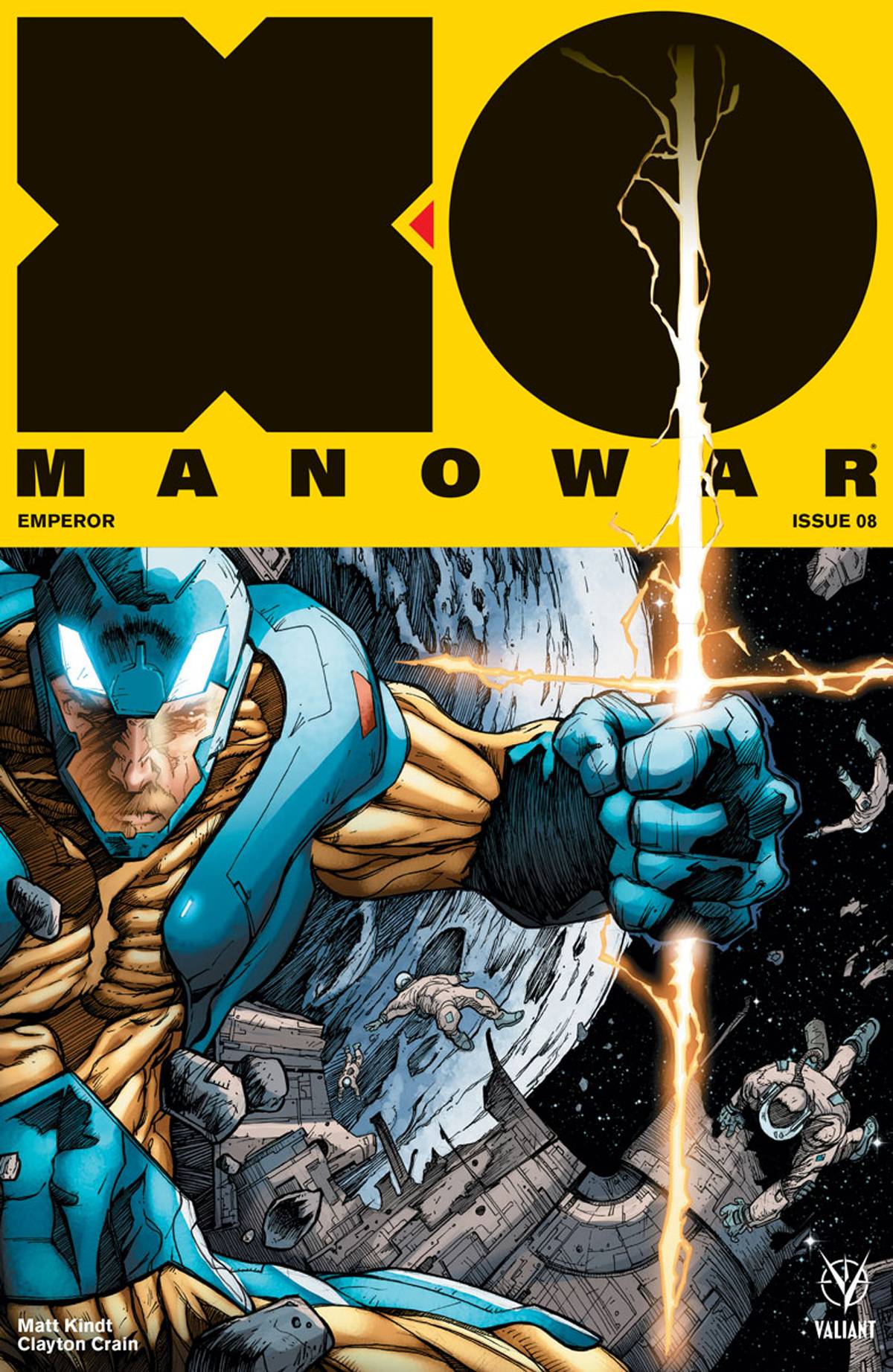 X-O Manowar #8 Cover B Pollina (2017)