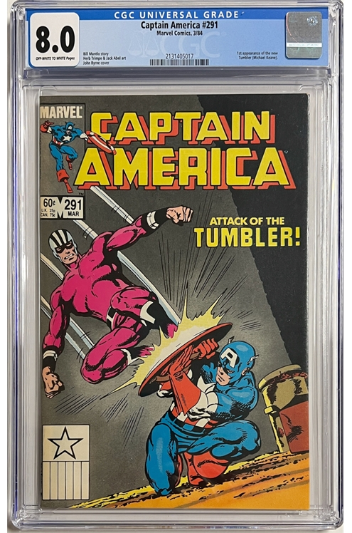 Captain America #291 Cgc 8.0