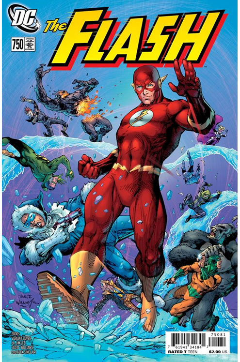 Flash #750 2000s Jim Lee Variant 3/4/20 Free Shipping Available
