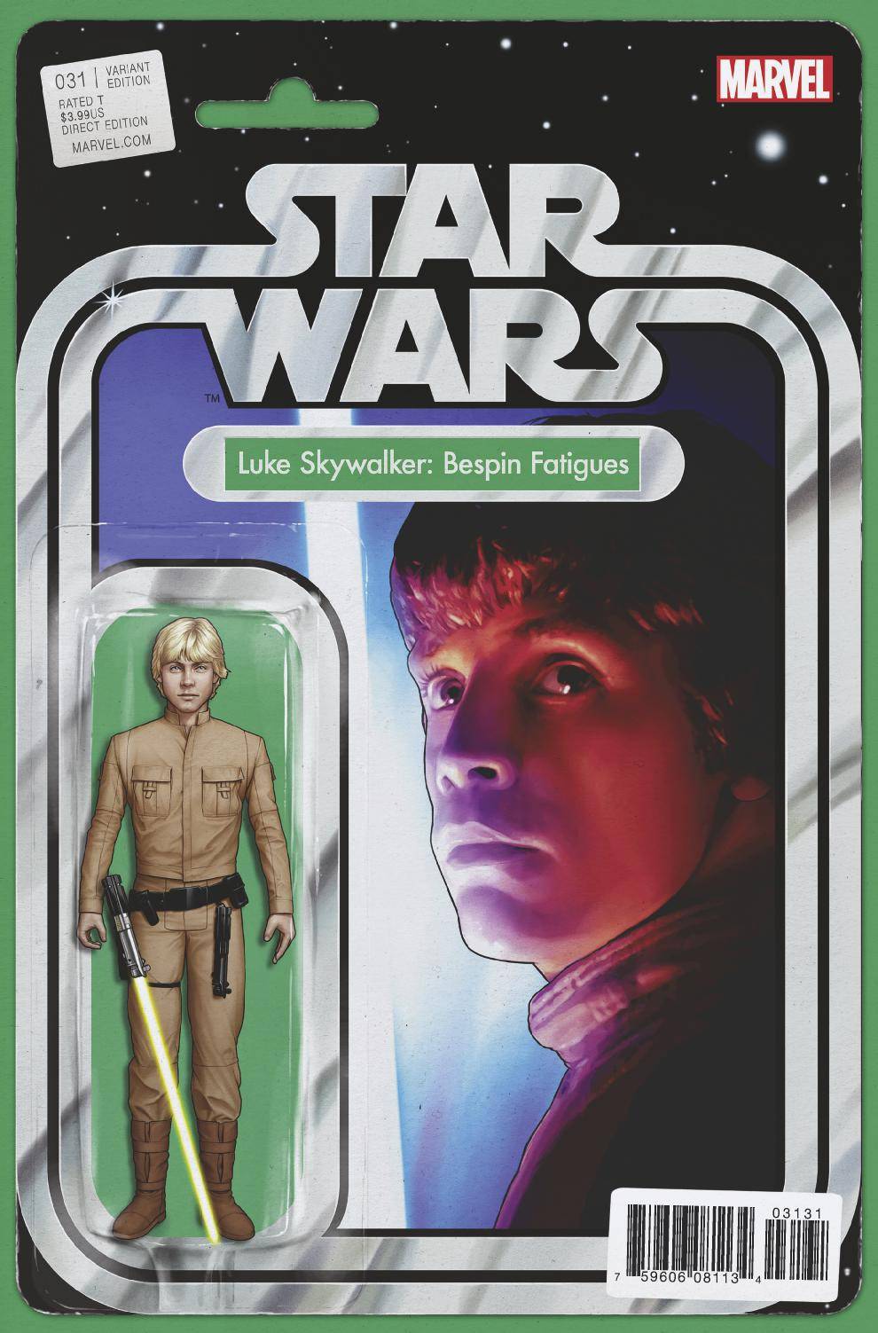 Star Wars #31 Christopher Action Figure Variant (2015)