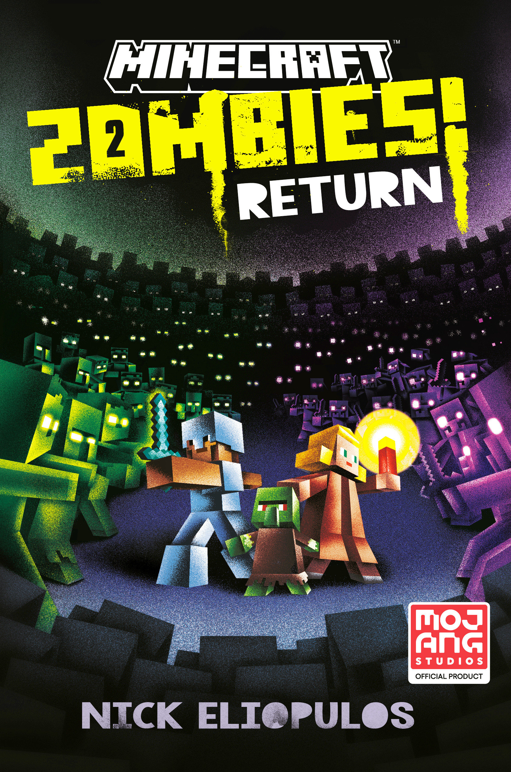 Minecraft Hardcover Book Volume 27 Minecraft Zombies Return!