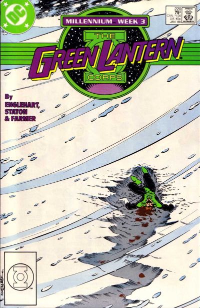 The Green Lantern Corps #220 [Direct]-Fine (5.5 – 7)