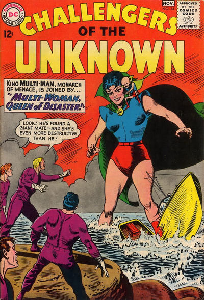 Challengers of The Unknown #34 - Vg/Fn