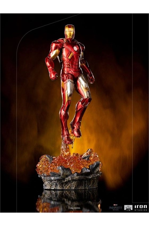 The Infinity Saga Bds 1/10 Iron Man Battle of Ny Art Scale Statue