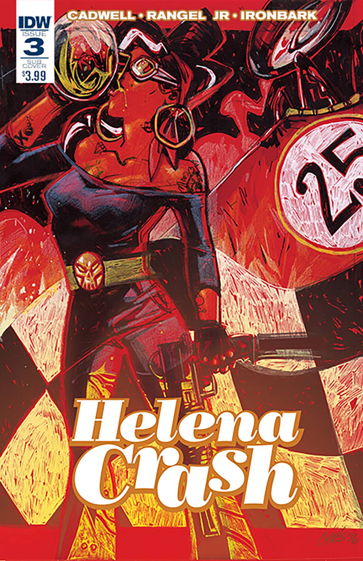 Helena Crash #3 Subscription Variant