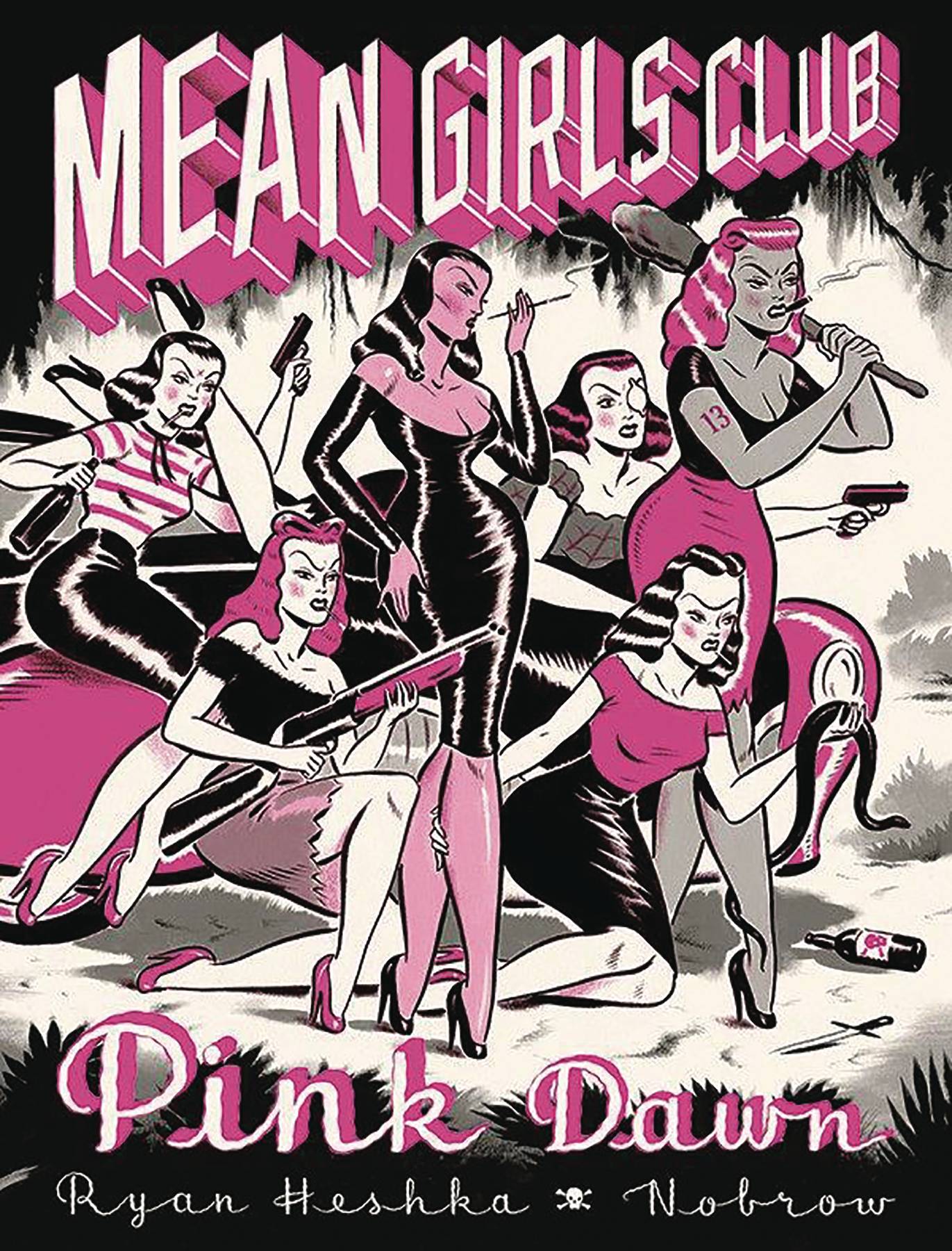 Mean Girls Club Pink Dawn Hardcover Graphic Novel