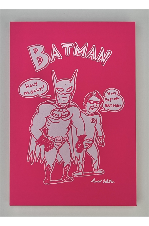 Batman #121 Daniel Johnston Exclusive Portfolio -- Hot Pink