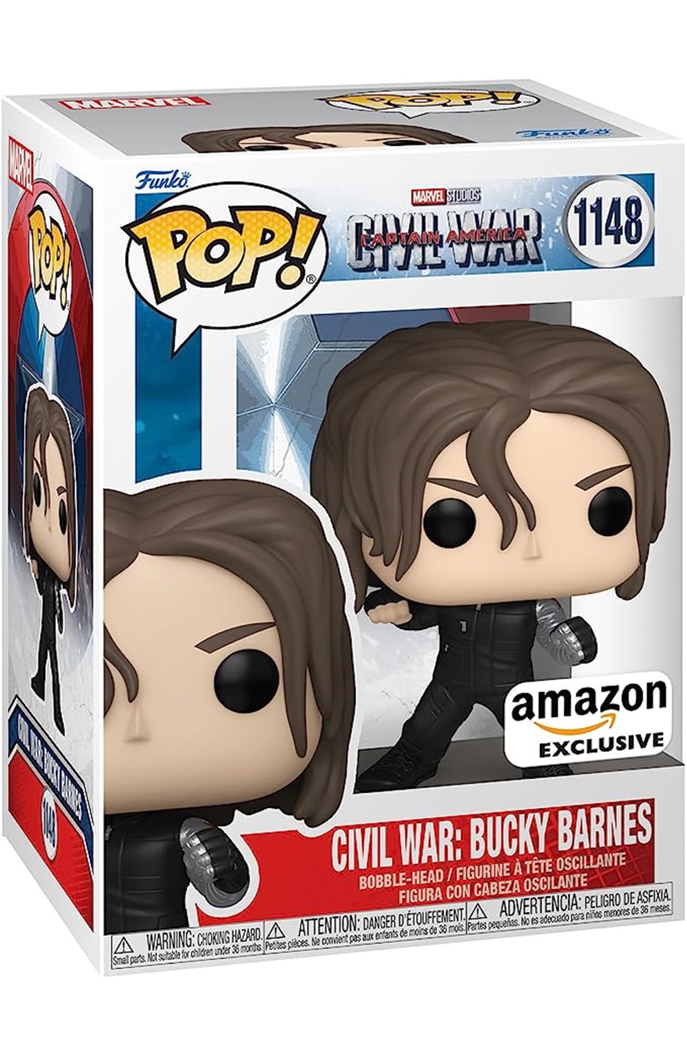 Funko Pop! Marvel Captain America Civil War - Bucky Barnes