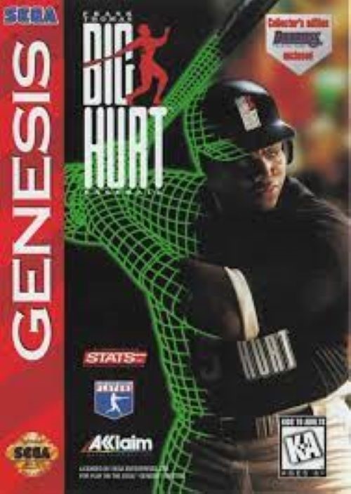 Sega Genesis Big Hurt Baseball