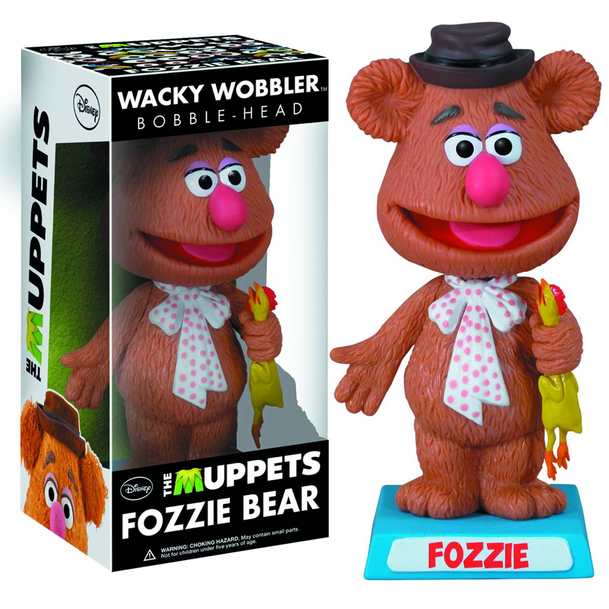 Muppets Fozzie Bear Wacky Wobbler