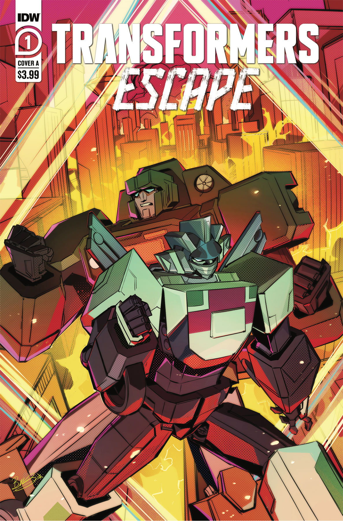 Transformers Escape #1 Cover A Mcguire-Smith (Of 5)