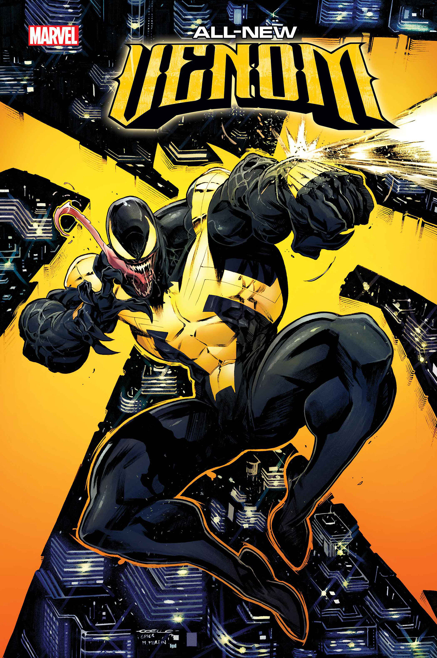 All-New Venom #1 Iban Coello Gold Foil Variant