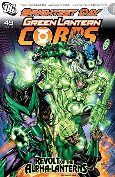 Green Lantern Corps #49 (Brightest Day) (2006)