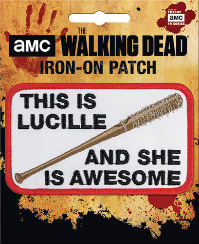 Walking Dead This Is Lucille Iron-On Patch