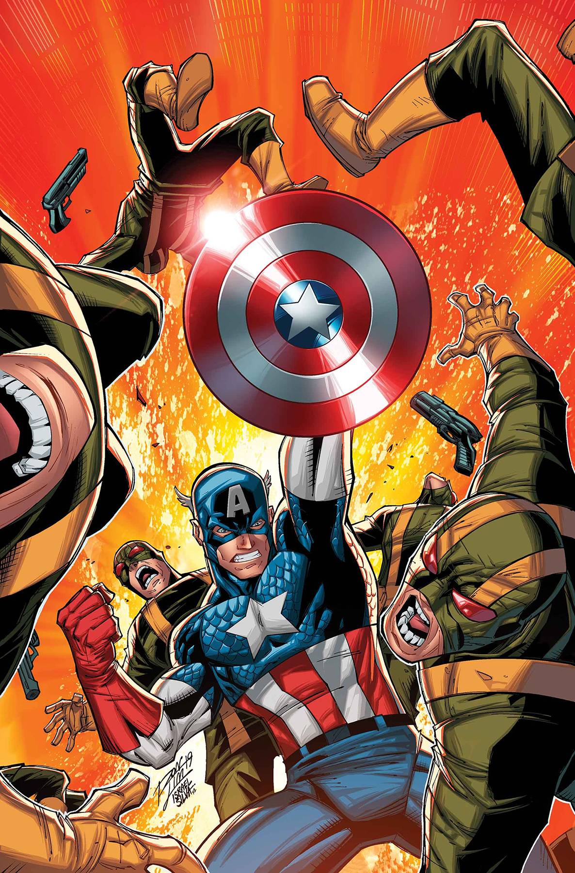 Captain America Invaders Bahamas Triangle #1 Lim Variant