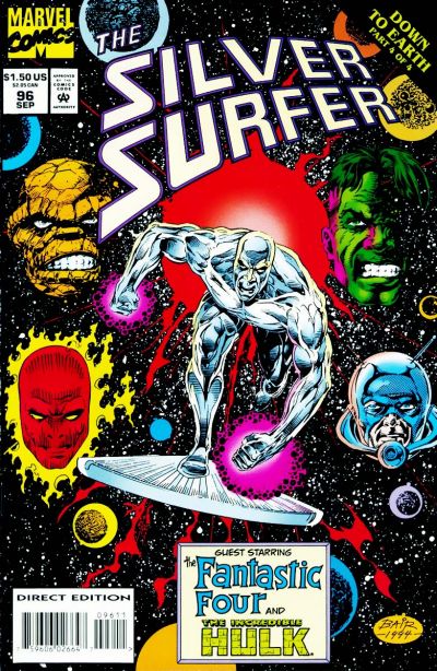 Silver Surfer #96-Very Fine