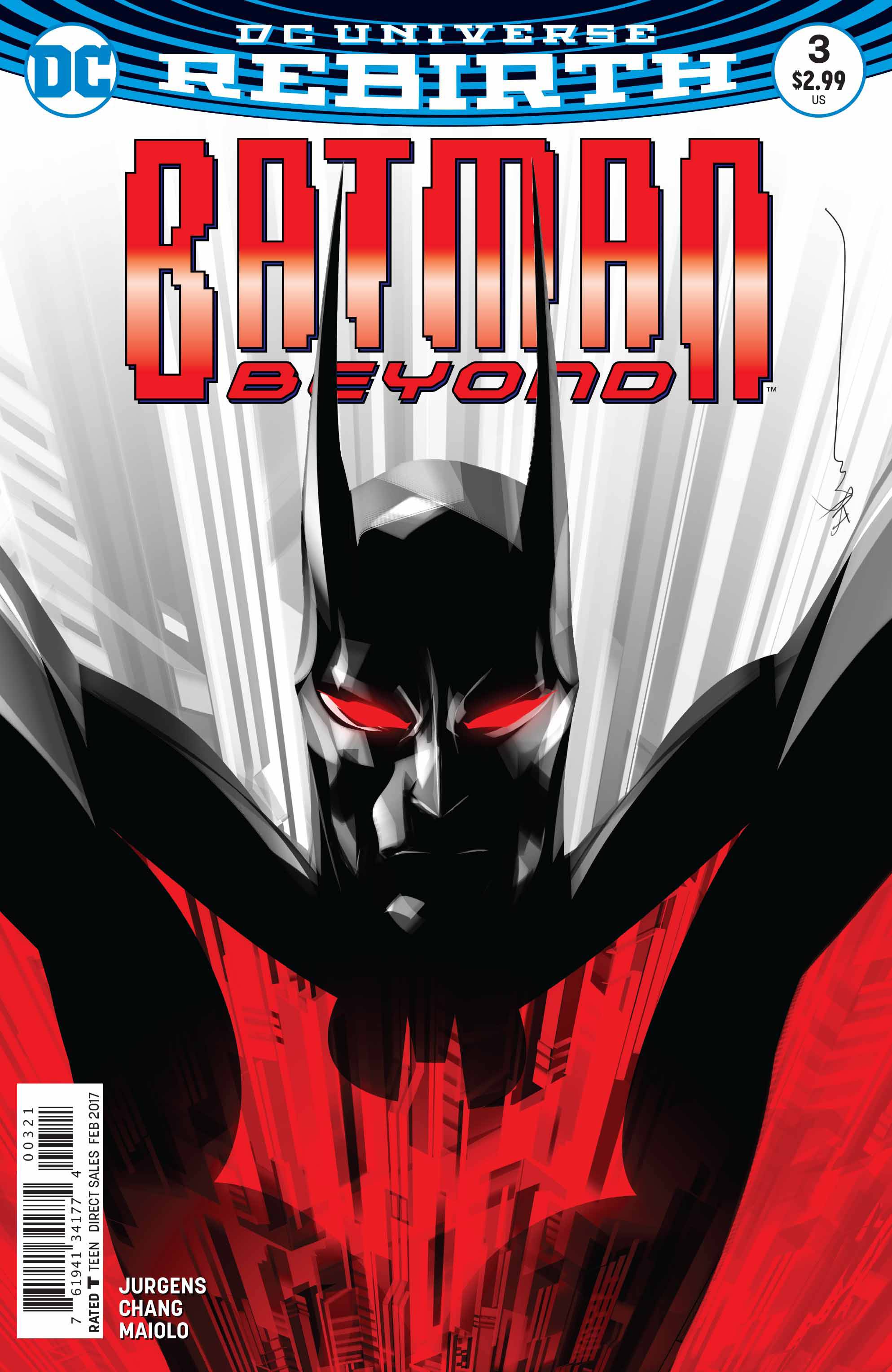 Batman Beyond #3 Variant Edition (2016)