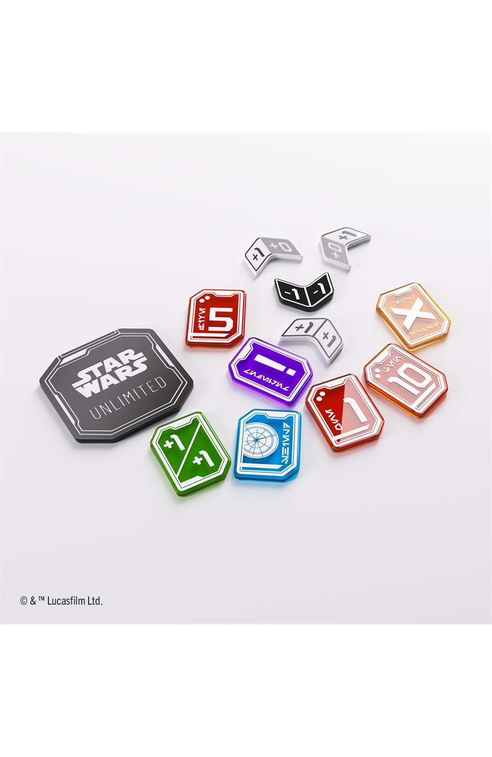 Star Wars Unlimited Tcg Premium Acrylic Tokens