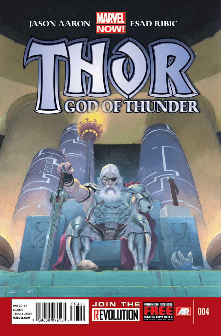 Thor God of Thunder #4 (2nd Printing Variant) (2012)