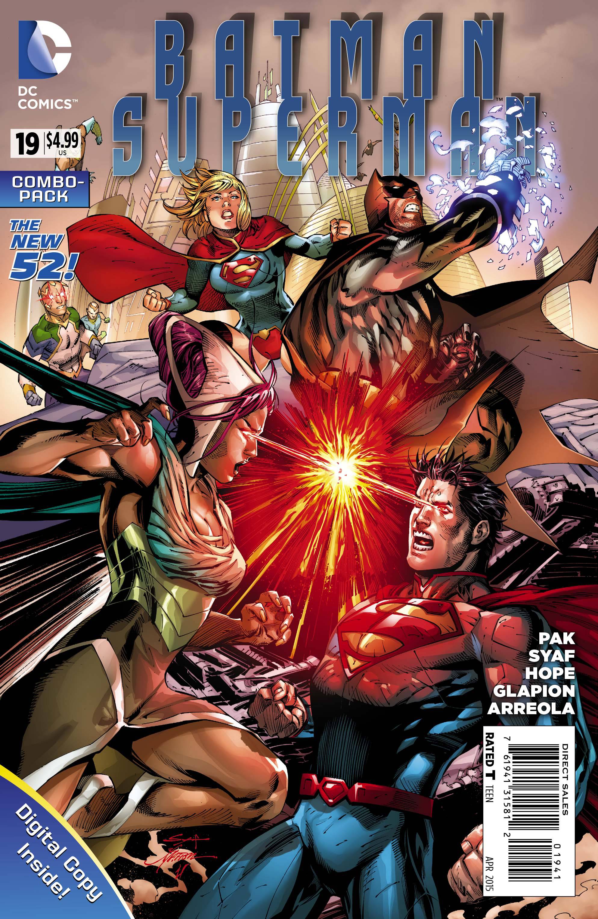 Batman Superman #19 (2013) Combo Pack