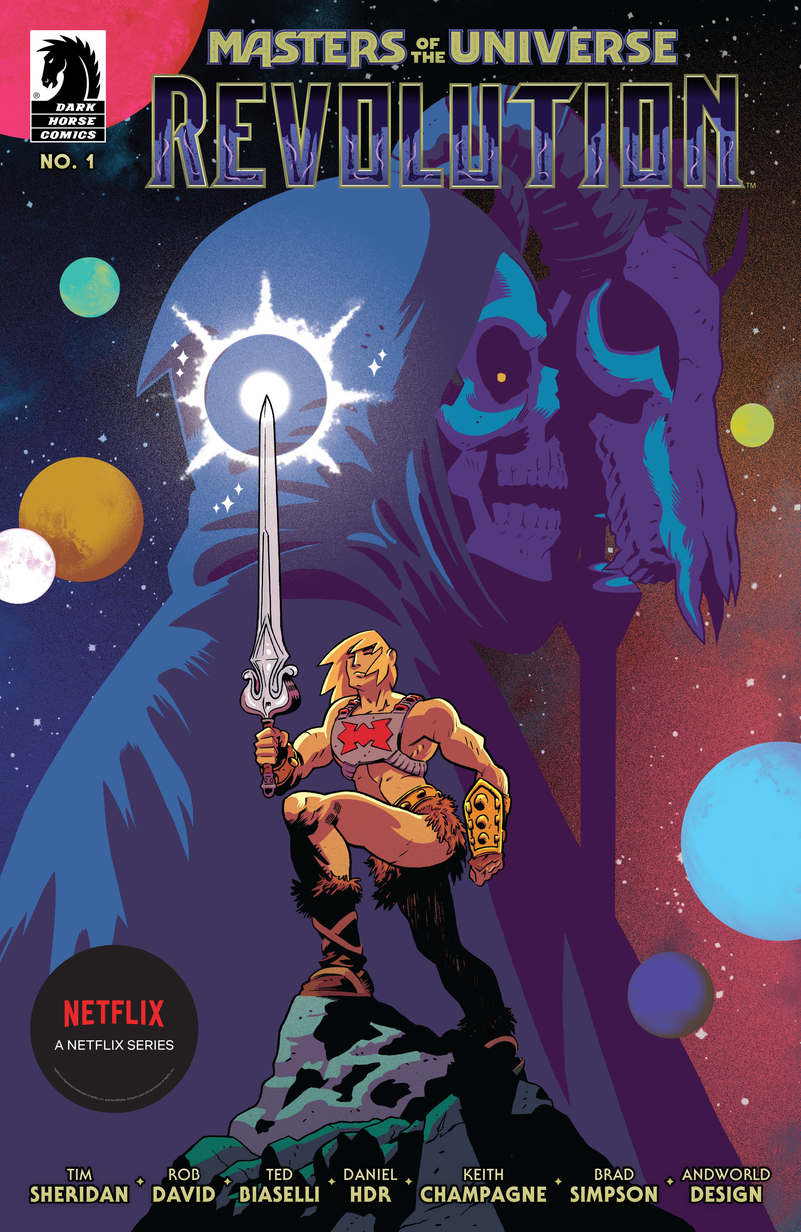 Masters of the Universe: Revolution #1 Cover B (Tyler Boss)