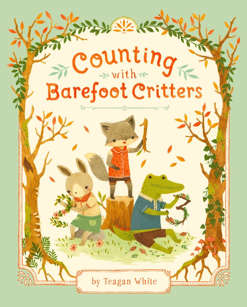 Counting With Barefoot Critters (Hardcover Book)