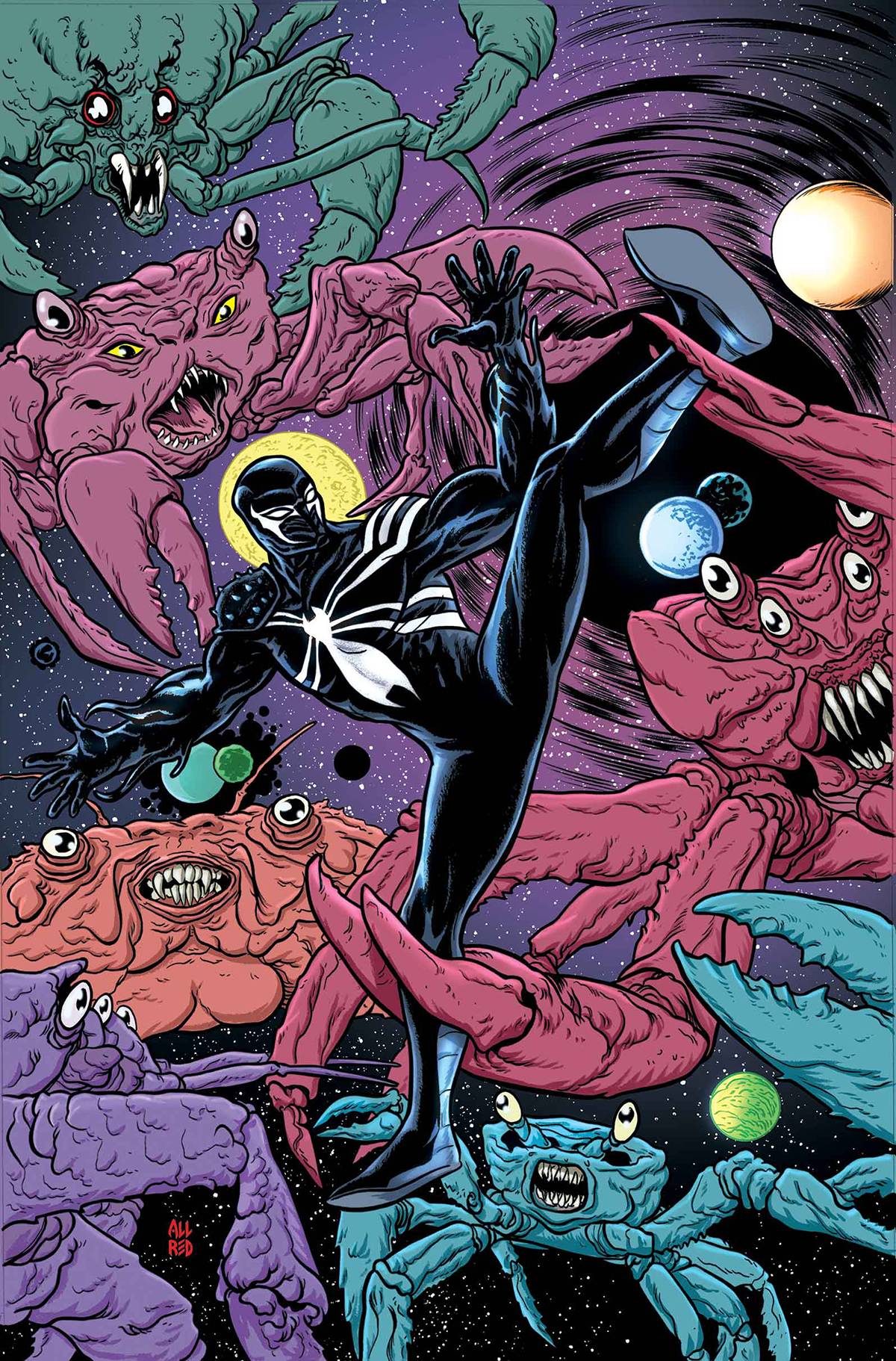 Venom Space Knight #2 Allred Variant
