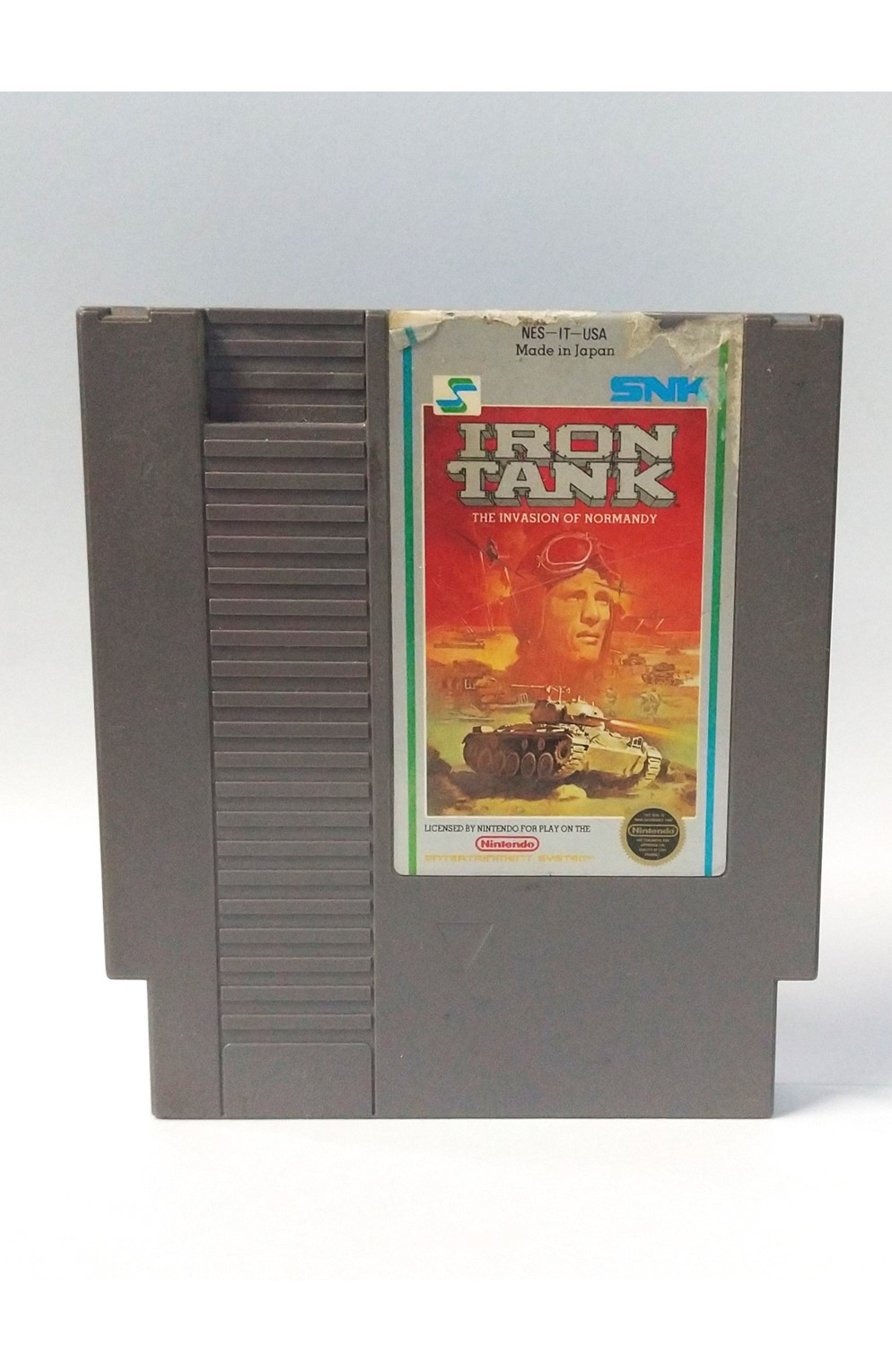 Nintendo Nes Iron Tank Cartridge Only (Fair)