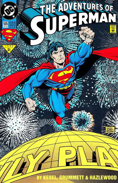 Adventures of Superman #505 [Enhanced Edition]-Very Fine (7.5 – 9)