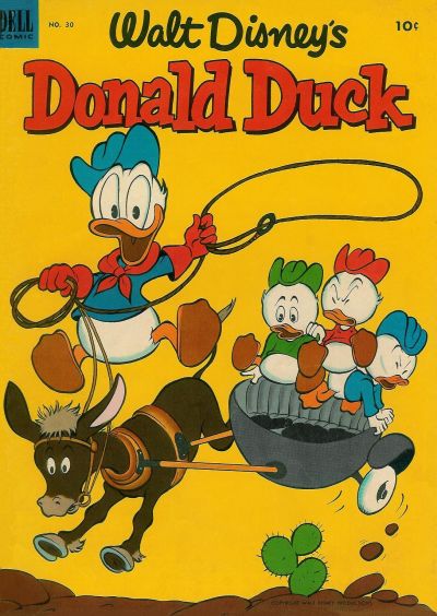 Walt Disney's Donald Duck #30-Fine (5.5 – 7)