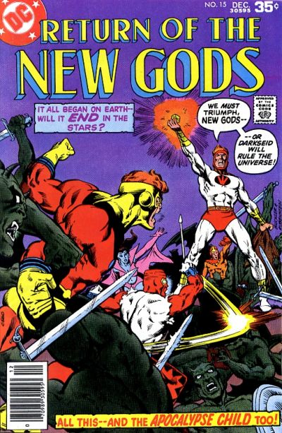 New Gods #15-Very Fine (7.5 – 9)