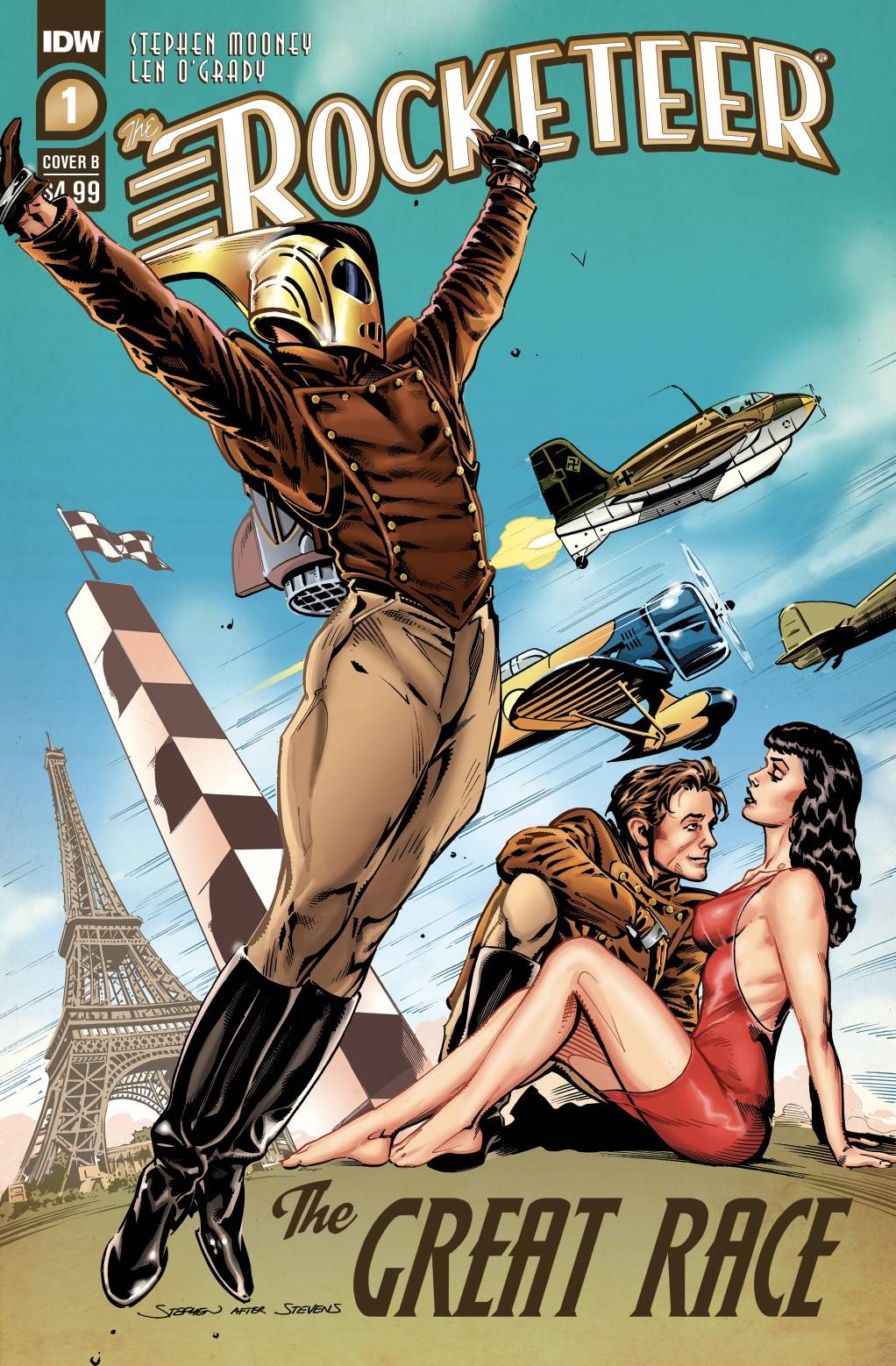Rocketeer The Great Race #1 Cover B Stephen Mooney (Of 4)