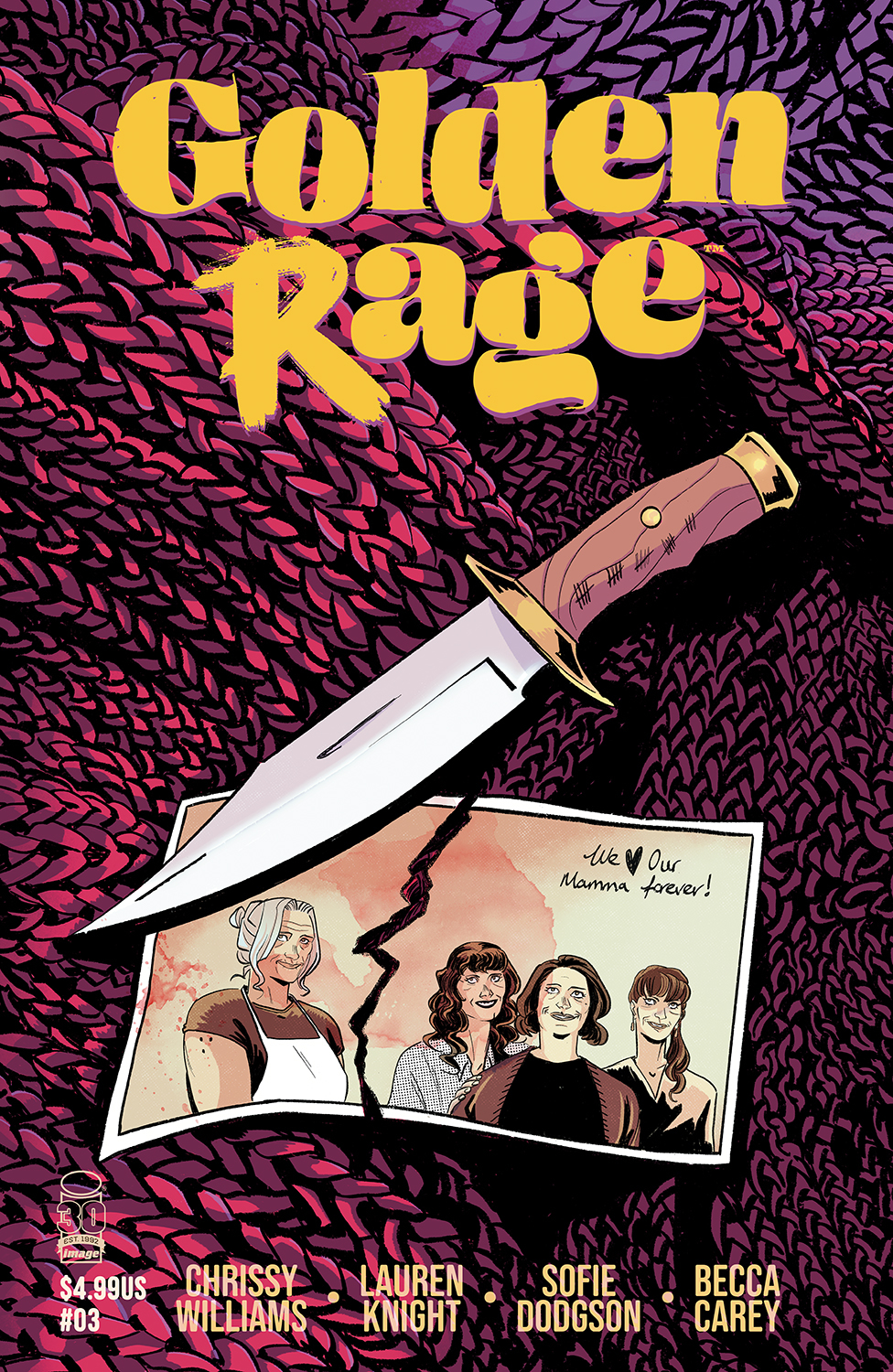 Golden Rage #3 Cover A Knight (Mature) (Of 5)