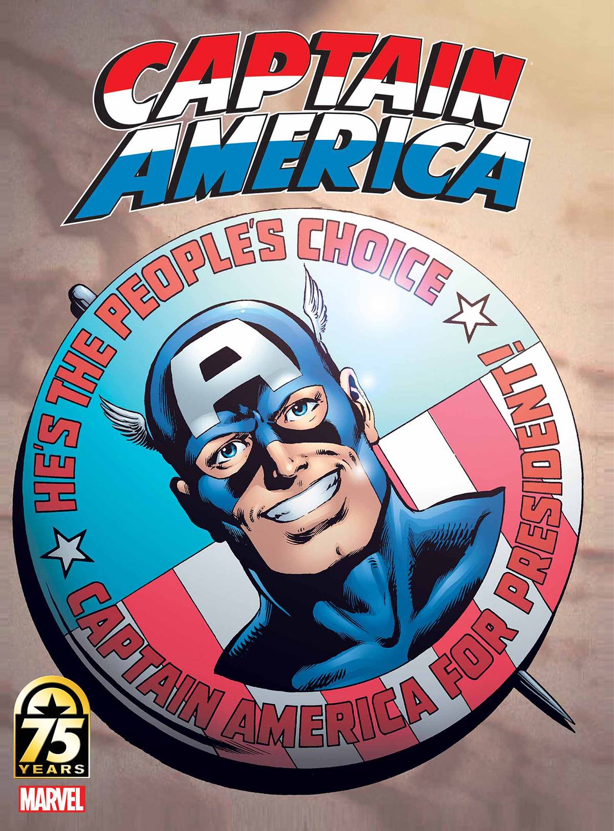 Captain America 75th Anniversary Magazine #1 Byrne Cover