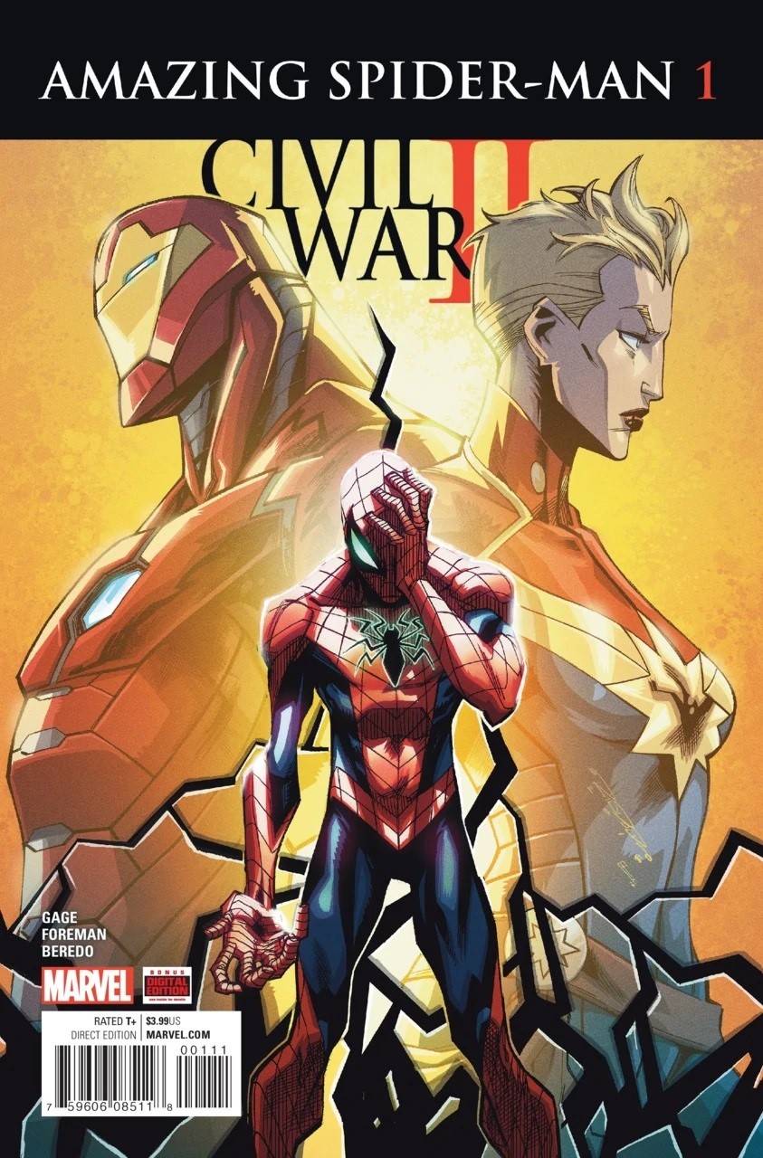 Civil War Ii: Amazing Spider-Man Limited Series Bundle Issues 1-4