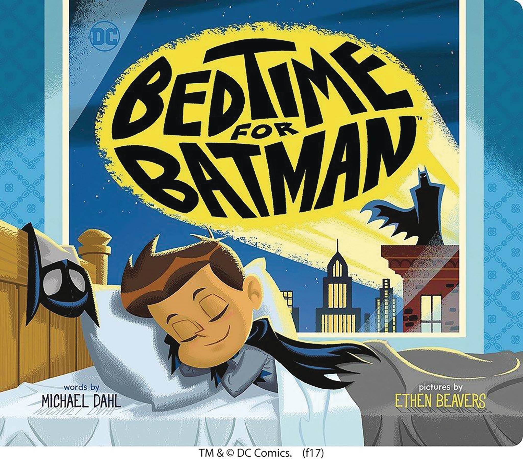 Bedtime For Batman Young Reader Board Book