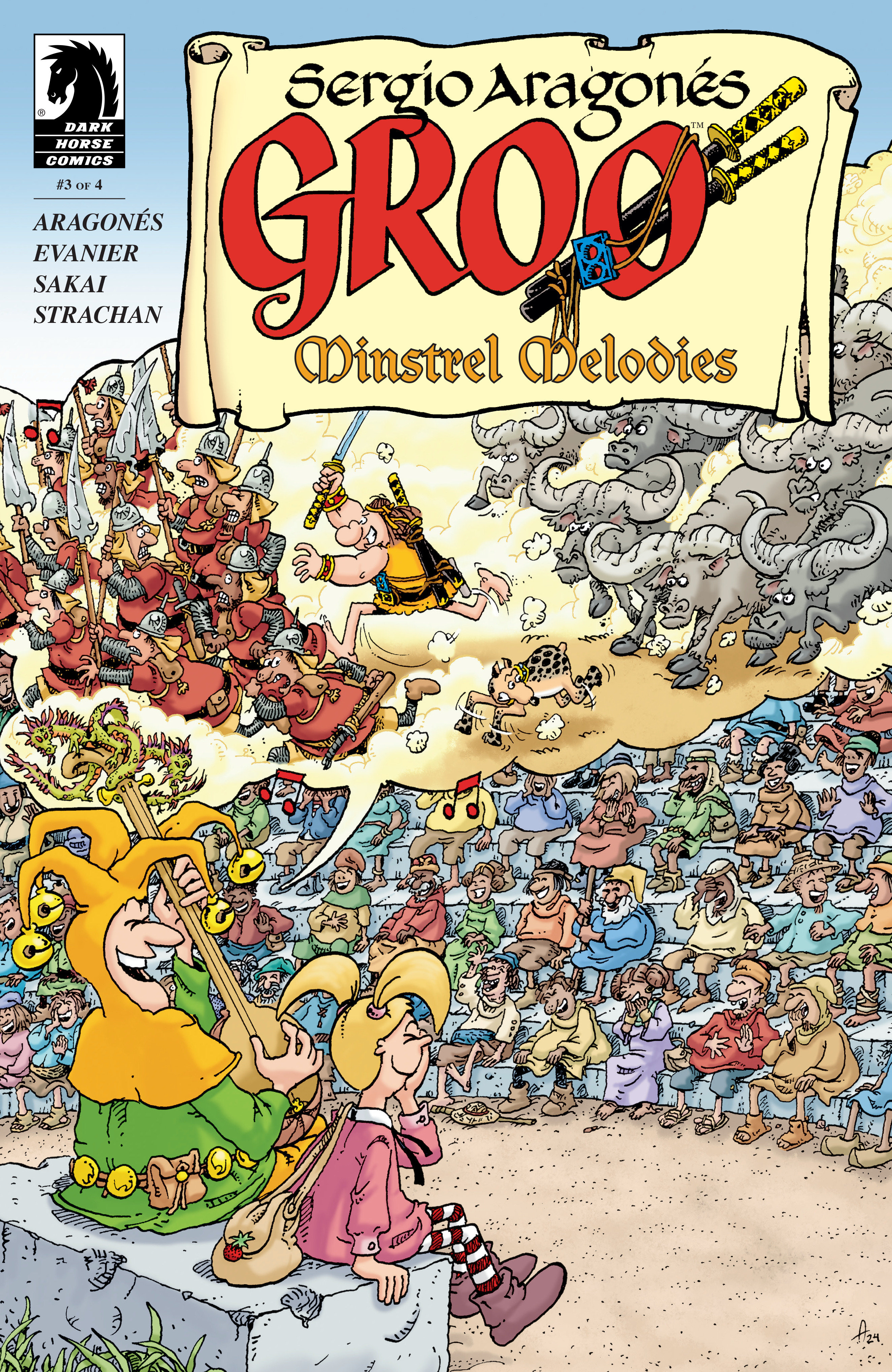 Groo: Minstrel Melodies #3 Cover A (Sergio Aragonés)