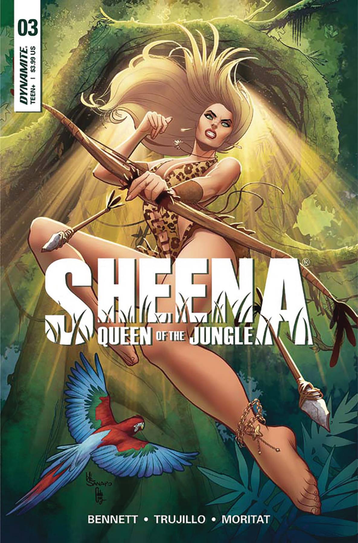 Sheena #3 Cover A Moritat