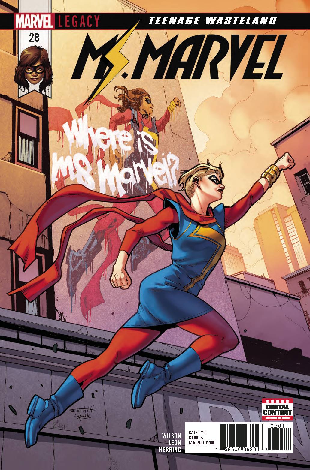 Ms. Marvel #28 Leg (2015)