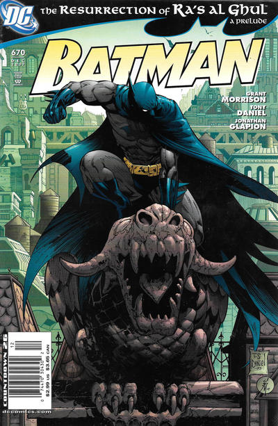 Batman #670 [Newsstand]-Fine (5.5 – 7)