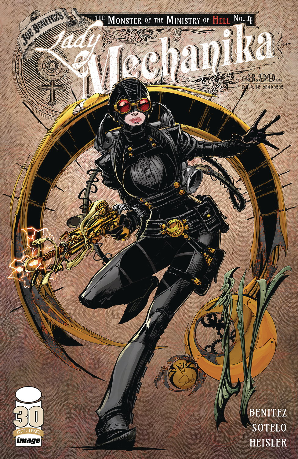 Lady Mechanika Monster of Ministry of Hell #4 Cover A (Of 4)