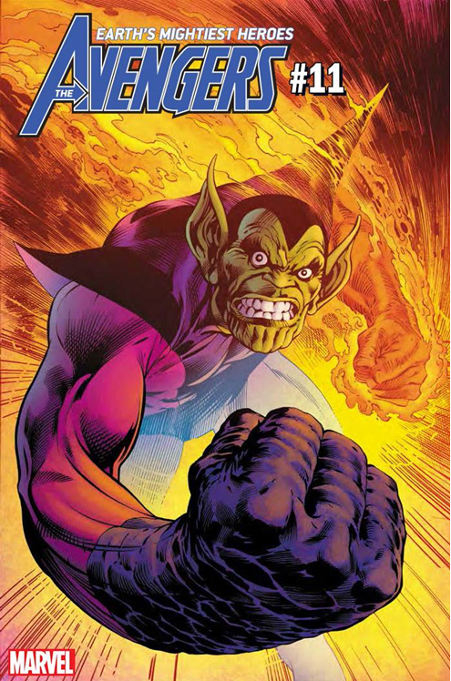 Avengers #11 Davis Fantastic Four Villains Variant (2018)
