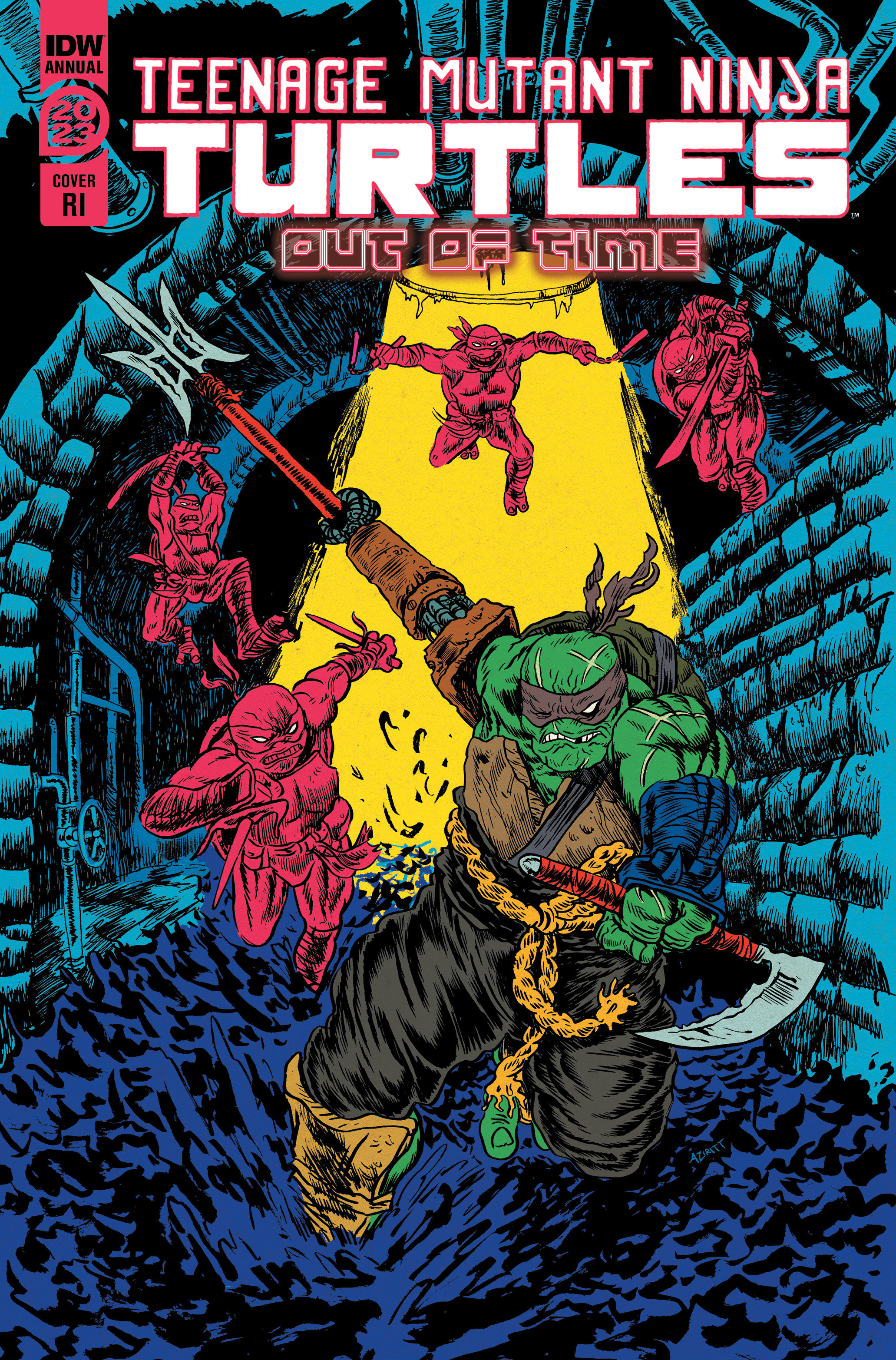 Teenage Mutant Ninja Turtles Annual Cover C 1 for 10 Incentive Ziritt (2023)