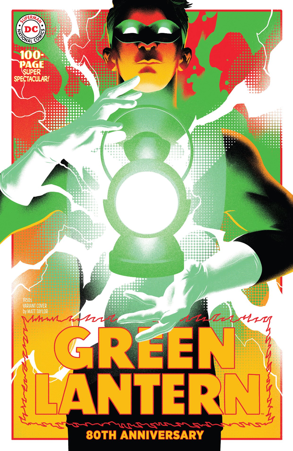 Green Lantern 80th Anniversary 100 Page Super Spectacular #1 1950s Variant Edition