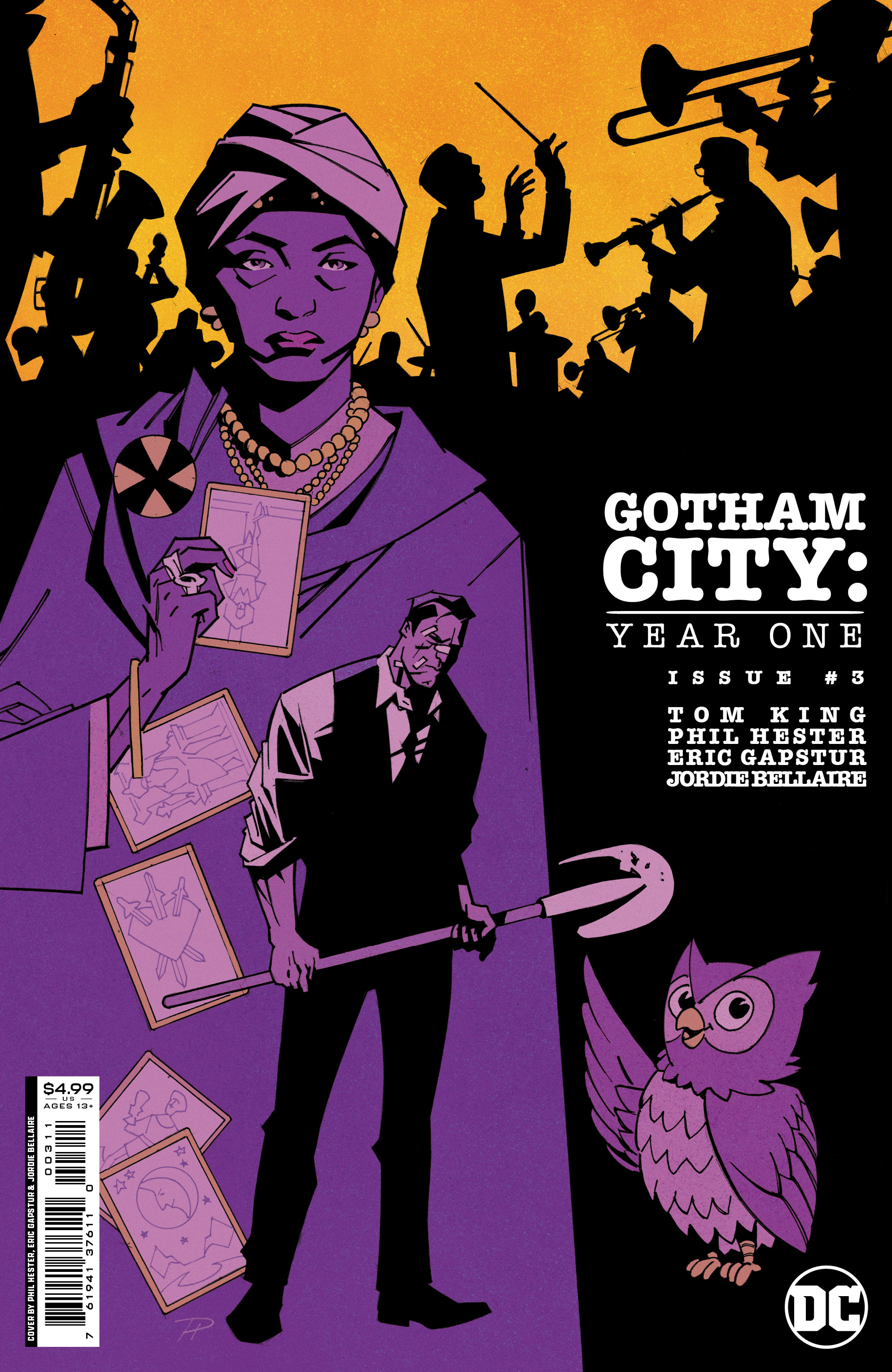 Gotham City Year One #3 Cover A Phil Hester & Eric Gapstur (Of 6)
