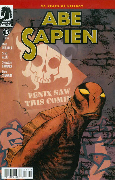 Abe Sapien #16-Near Mint (9.2 - 9.8)