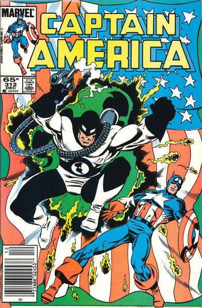 Captain America #312 [Newsstand] - Fn- 5.5