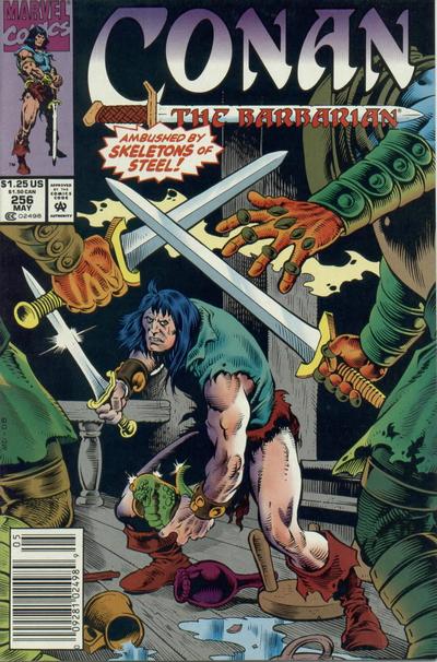 Conan The Barbarian #256 [Newsstand]