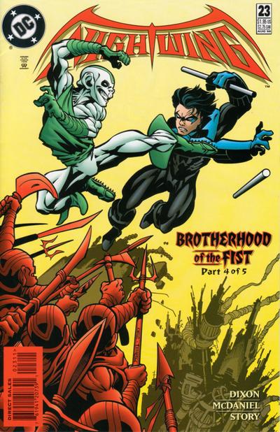 Nightwing #23 [Newsstand]-Very Good (3.5 – 5)