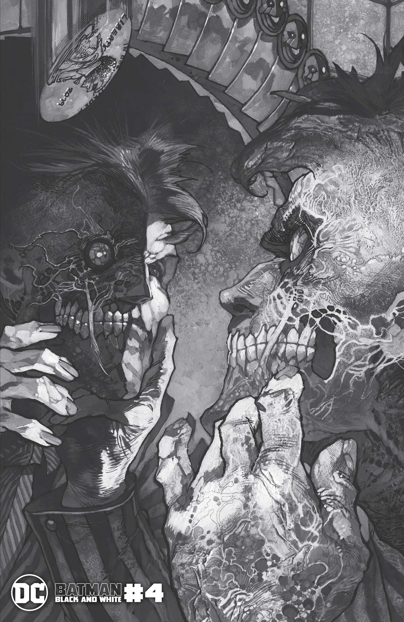 Batman Black And White #4 Cover C Simone Bianchi Two-Face Variant (Of 6) |  ComicHub